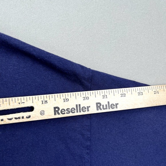 Vintage Emiliano Zapata T-Shirt Mens Medium Navy Blue Mexican Revolution Bandito - Picture 11 of 11